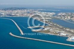 Photo aérienne de Sète-Frontignan