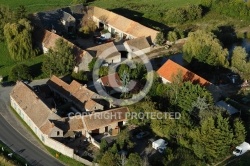 Photo aérienne ferme de Liphard , Dourdan 91