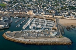 Photo aérienne port de la Turballe