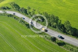 Photo aérienne Chmieleń Pologne Photo aérienne Chmieleń Pologne