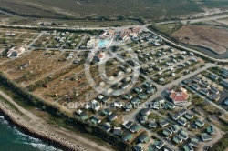 Photo aérienne camping de Saintes Maries de la Mer