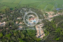 Photo aérienne camping Longeville-sur-mer Photo aérienne camping Longeville-sur-mer