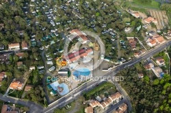 Photo aérienne camping Longeville-sur-mer Photo aérienne camping Longeville-sur-mer