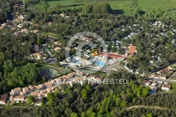 Photo aérienne camping Longeville-sur-mer Photo aérienne camping Longeville-sur-mer