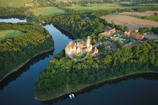 Photo aérienne Czocha - zamek, château en Pologne