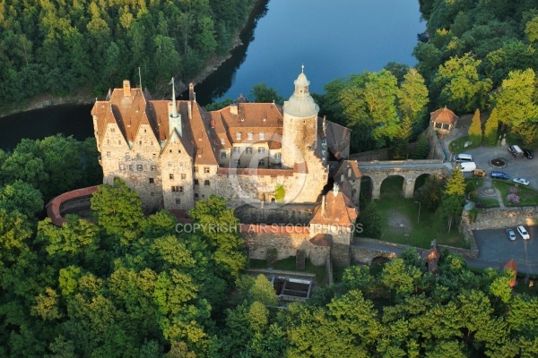 Photo aérienne Czocha - zamek, château en Pologne