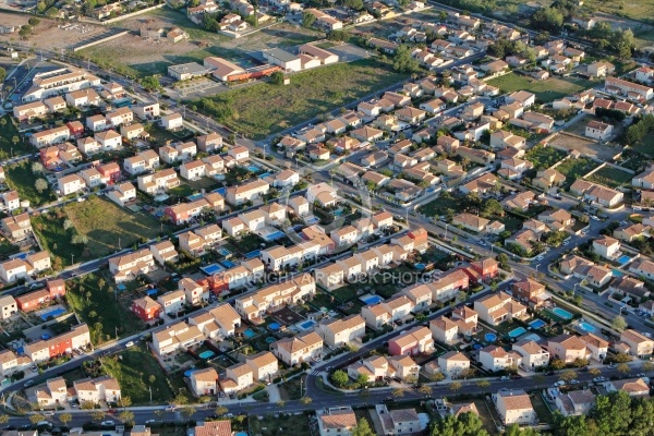 Photo aérienne d Aigues-Mortes 30220, Languedoc-Roussillon