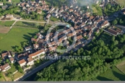 Photo aérienne d Asquins, Yonne 89, Bourgogne