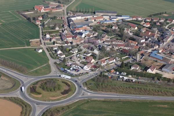 Photo aérienne d Authon-la-Plaine