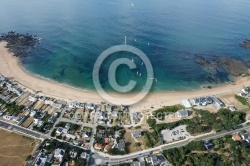 Photo aérienne de Batz-sur-Mer plage Valentin