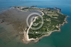 Photo aérienne de l île d Aix