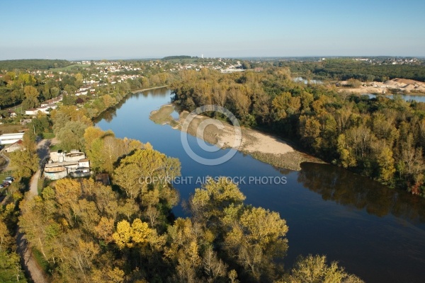 Photo aérienne de la Loire, Decize 58