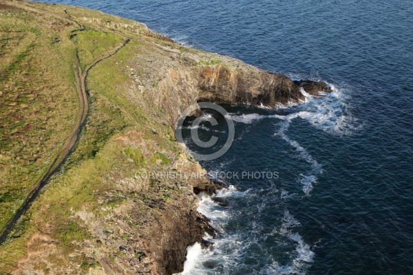 Photo aérienne de la Pointe de Tal ar Grip