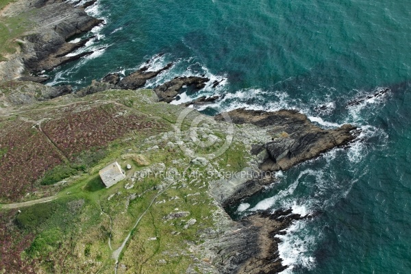 Photo aérienne de la Pointe de Tal ar Grip