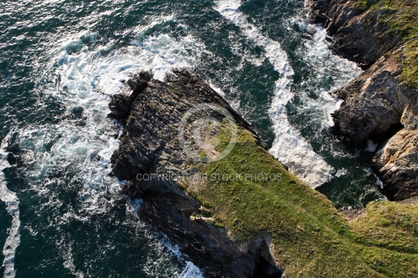 Photo aérienne de la Pointe de Trefeuntec, Finistère