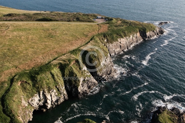 Photo aérienne de la Pointe de Trefeuntec, Finistère