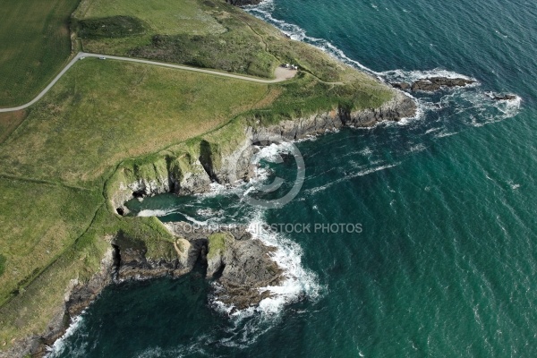 Photo aérienne de la Pointe de Trefeuntec, Finistère