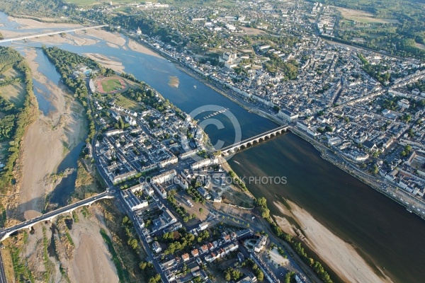 Photo aérienne de Loire, Saumur 49400