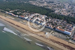 Photo aérienne de Notre Dame de Monts,  vendée 85