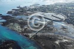 Photo aérienne de Roscoff , Finistere