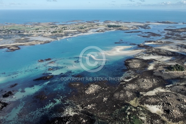 Photo aérienne de Roscoff , Finistere