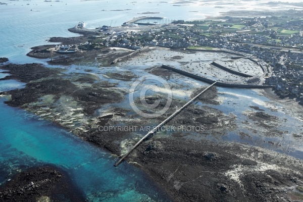 Photo aérienne de Roscoff , Finistere