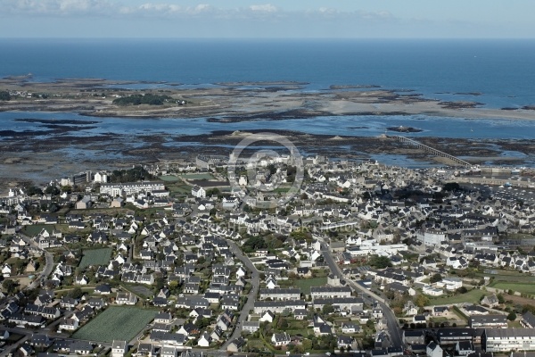 Photo aérienne de Roscoff ,Finistere