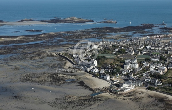 Photo aérienne de Roscoff ,Finistere