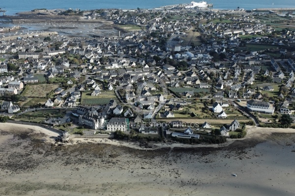 Photo aérienne de Roscoff ,Finistere