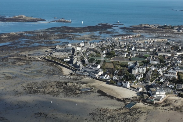 Photo aérienne de Roscoff ,Finistere