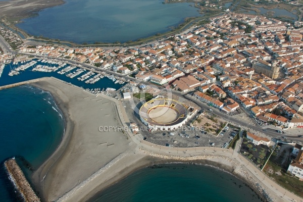 Photo aérienne de Saintes Maries de la Mer