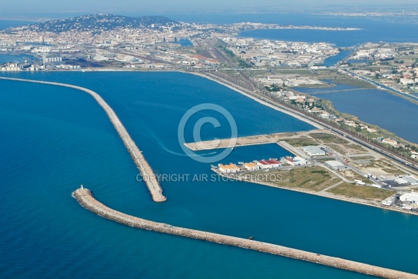 Photo aérienne de Sète-Frontignan