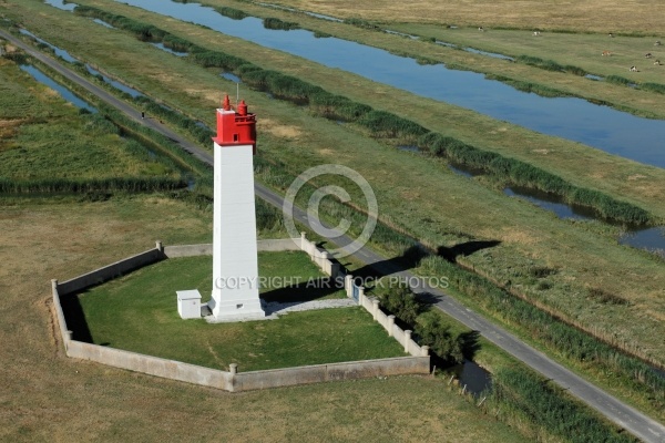 photo aérienne du Phare du fort vasoux