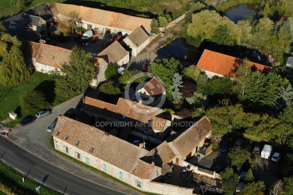 Photo aérienne ferme de Liphard , Dourdan 91