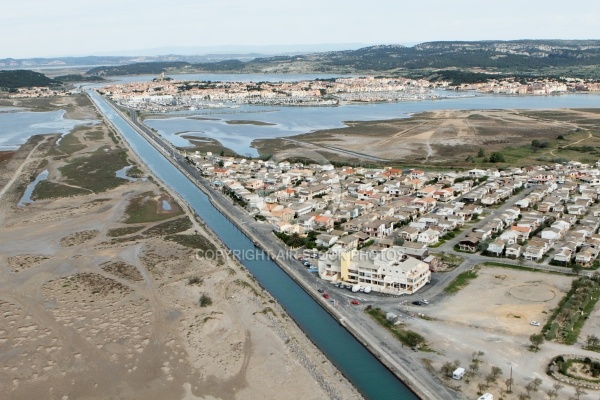 Photo aérienne Guissan-Plage, 11430