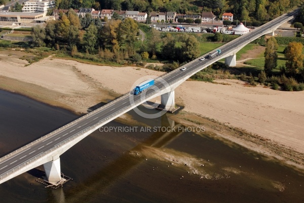 Photo aérienne pont  Gien - Chantemerle