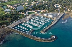 Photo aérienne port Bourgenay, Talmont-Saint-Hilaire Photo aérienne port Bourgenay, Talmont-Saint-Hilaire