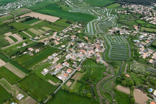 Photo aérienne port Bourgenay, Talmont-Saint-Hilaire