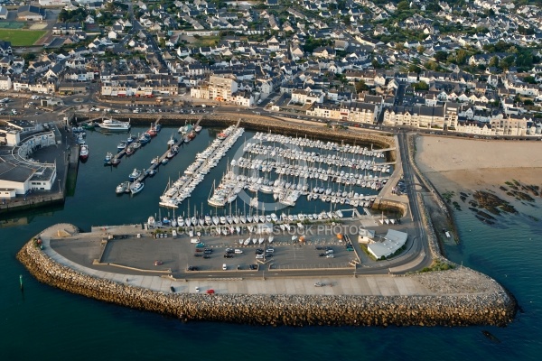 Photo aérienne port de la Turballe