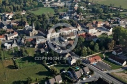 Photo aérienne village de Cronat 71