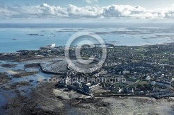 Photo aérienne de Roscoff, 29