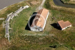 Photographie aérienne de Fort Vasoux