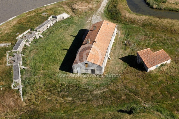 Photographie aérienne de Fort Vasoux
