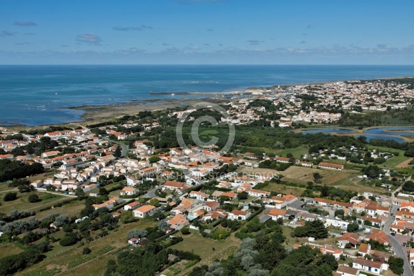 photographie aérienne de La Cotinière