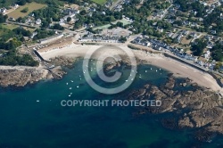 Piriac-sur-Mer Anse de Lérat vue du ciel