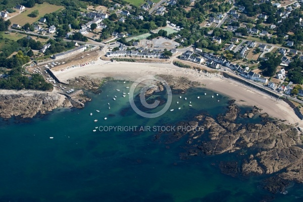 Piriac-sur-Mer Anse de Lérat vue du ciel