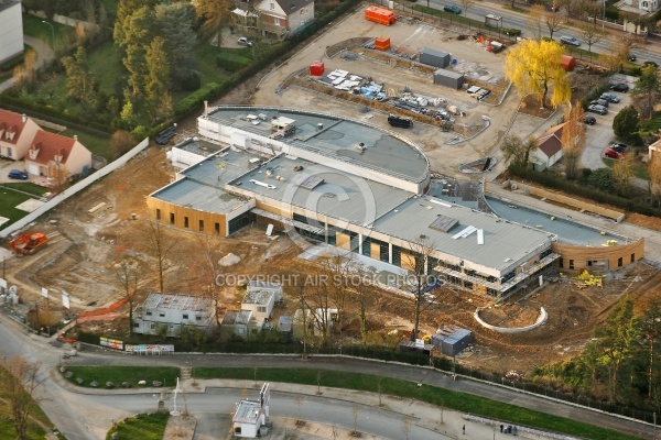 Piscine de Dourdan en construction 91410