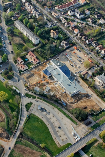 Piscine de Dourdan en construction 91410