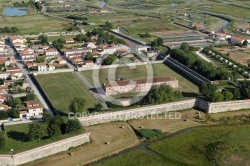 Place forte de Brouage vue du ciel