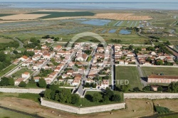 Place forte de Brouage vue du ciel